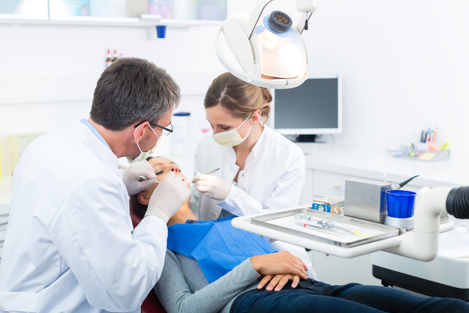 A gentle dental exam at Bright Smile Family Dental
